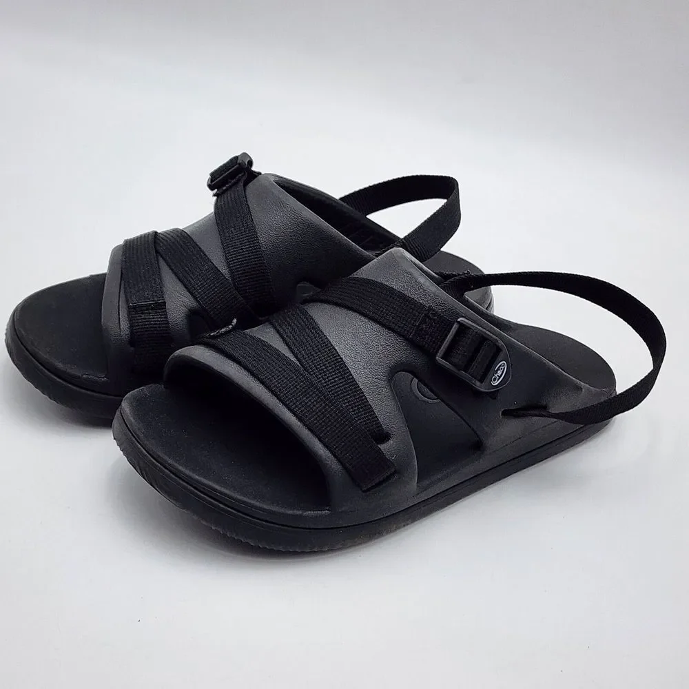 Chaco Unisex-Child Chillos Big Kids Performance Slides‎ Sandals Black Size 5